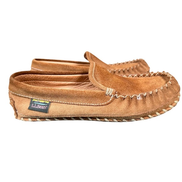 L.L. Bean Shoes - L.L.BEAN Vintage Wicked Good Suede Moccasin Slippers